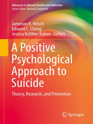 cover image of A Positive Psychological Approach to Suicide